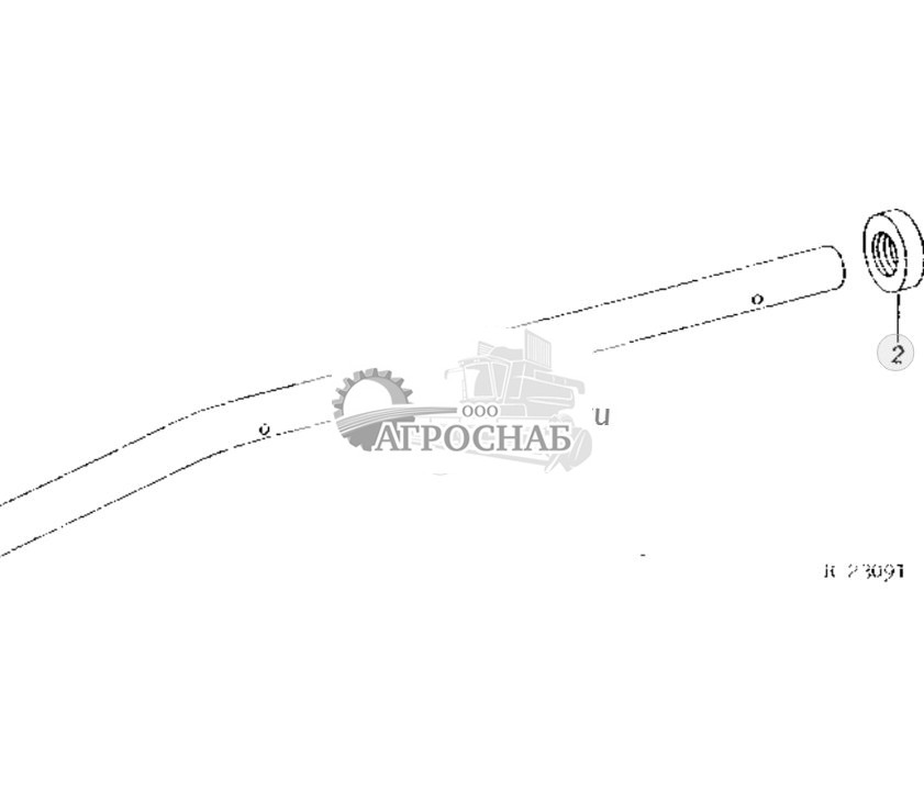 Input Gear Lubrication Line 